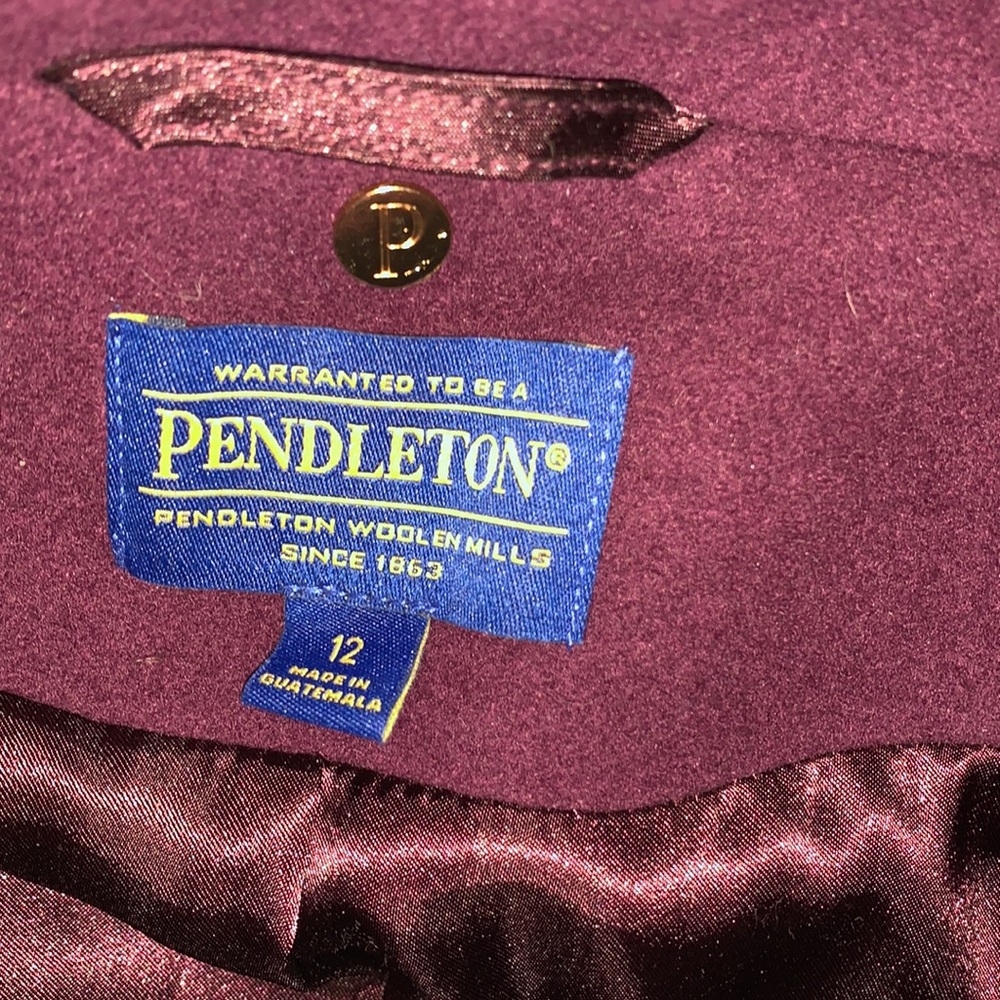 Beautiful Purple Pendleton Jacket - image 3
